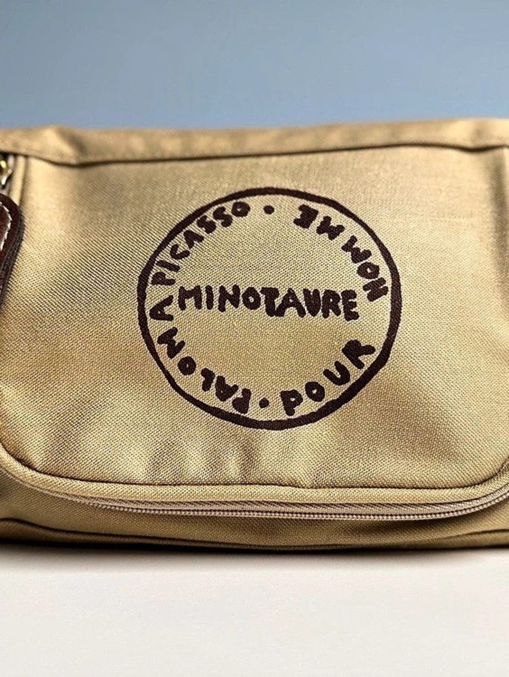Vintage Paloma Picasso Brown toiletries Bag